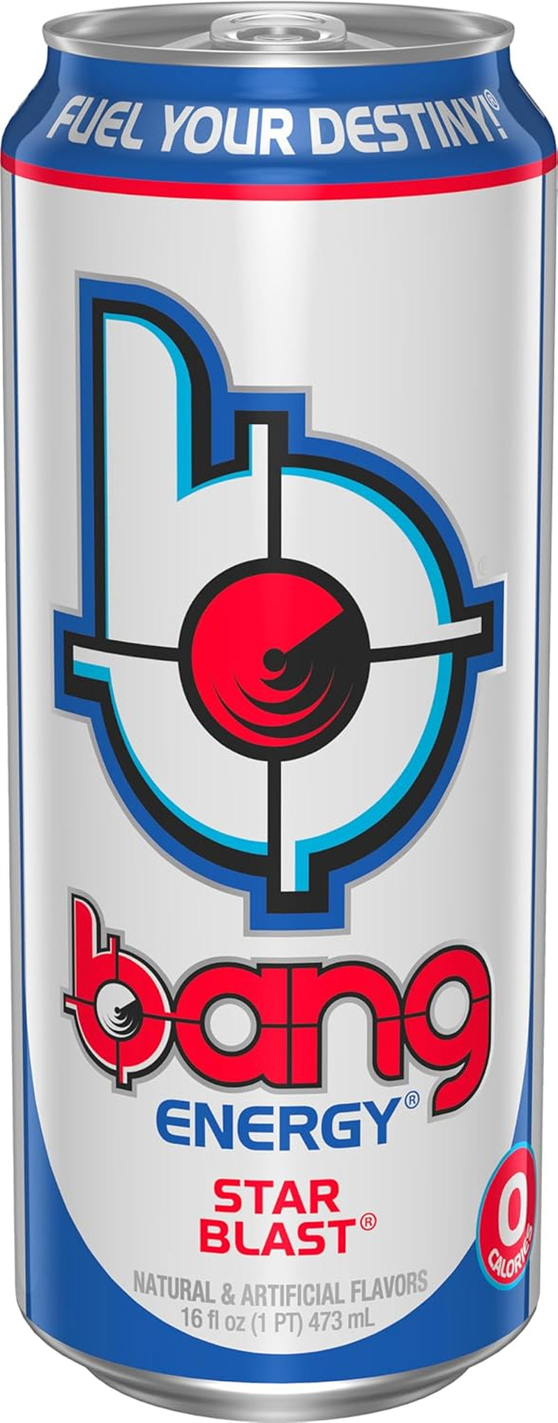 Energy Star Blast, Sugar-Free Energy Drink, 16 Ounce | Pack of 12
