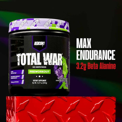 Total War Pre Workout Powder | Baja Bomb | 320Mg Caffeine + Citrulline Malate + Beta Alanine (30 Servings)