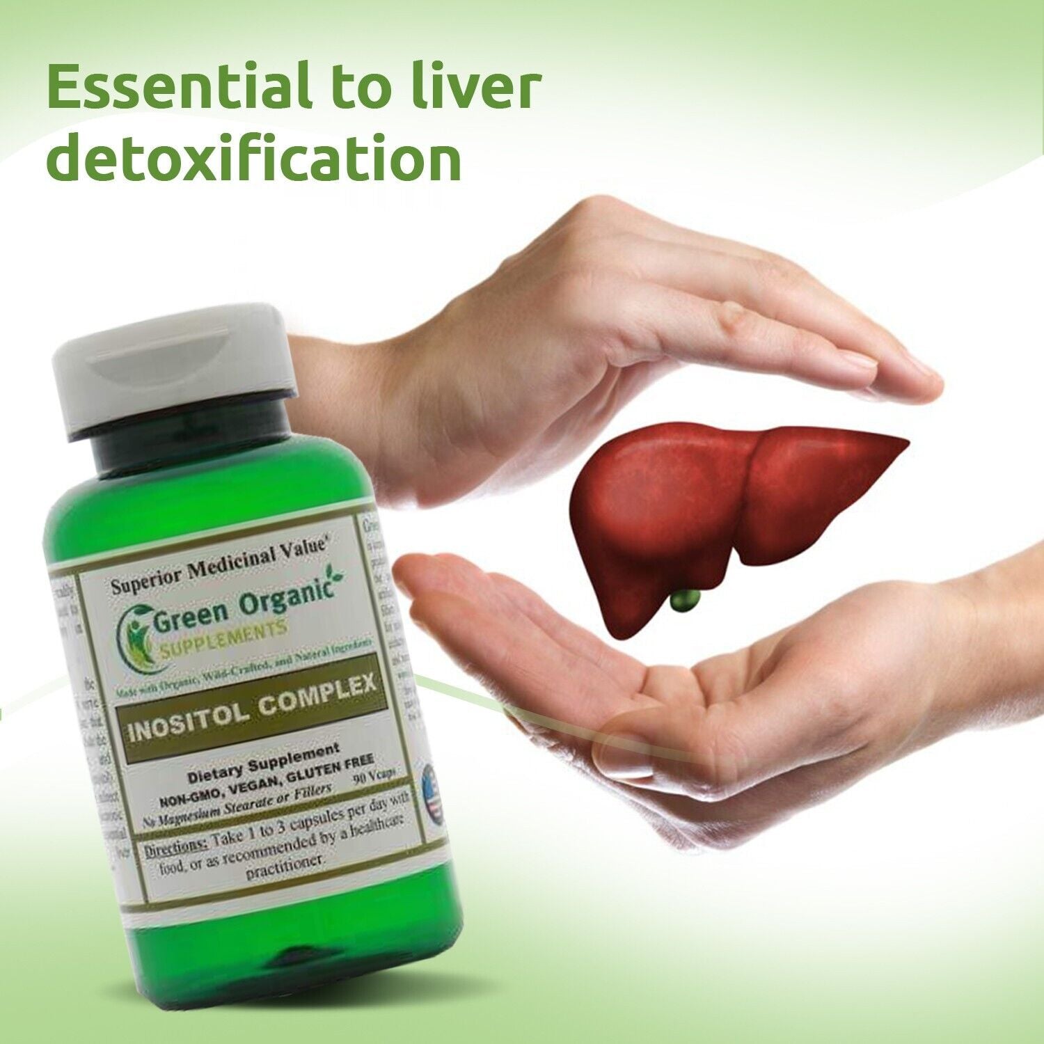 Green Organic Supplements' Inositol