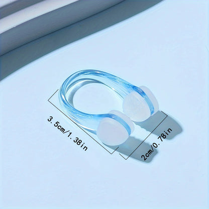1 Pcs Swimming Nose Clip Professional Swimming Training Anti-Choking, Comfortable, Waterproof and Non-Slip Nose Clip