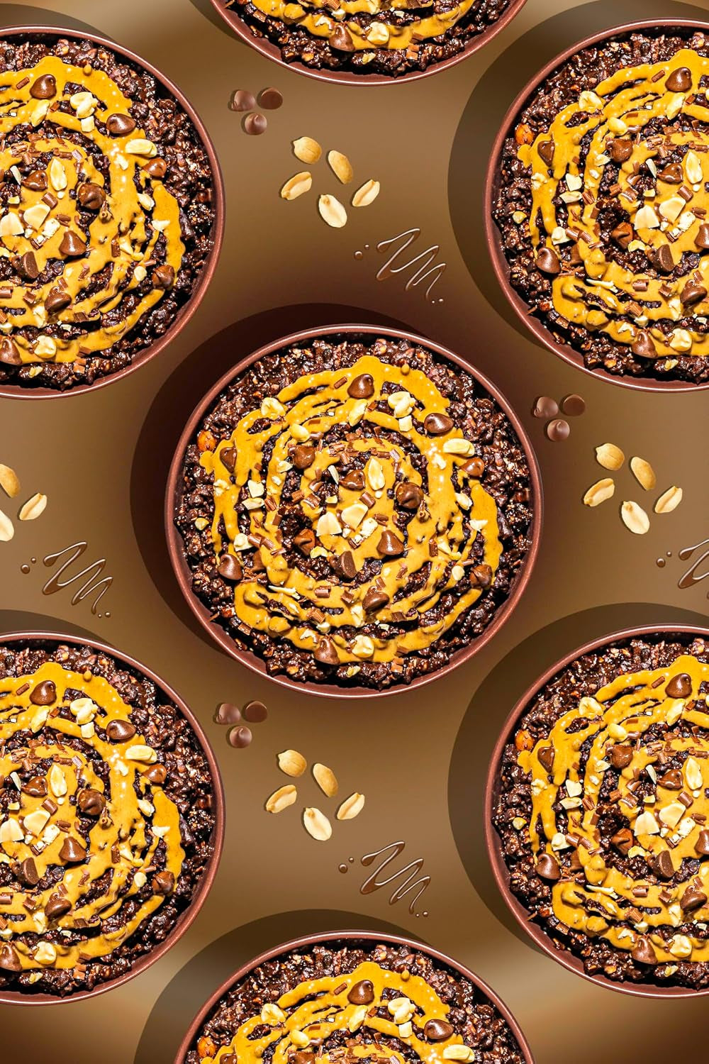 High Protein Oatmeal with 30G of Protein per Serving - Protein Packed Gluten Free Delicious Tasting High Protein Oats (Pack of 1, Nutty Chocolate)