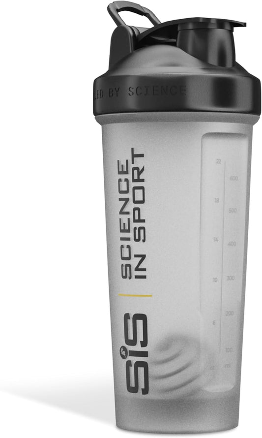 Unisex Adults' Protein Shaker Drinks Bottle - Drinks Bottle, Clear, 700 Ml