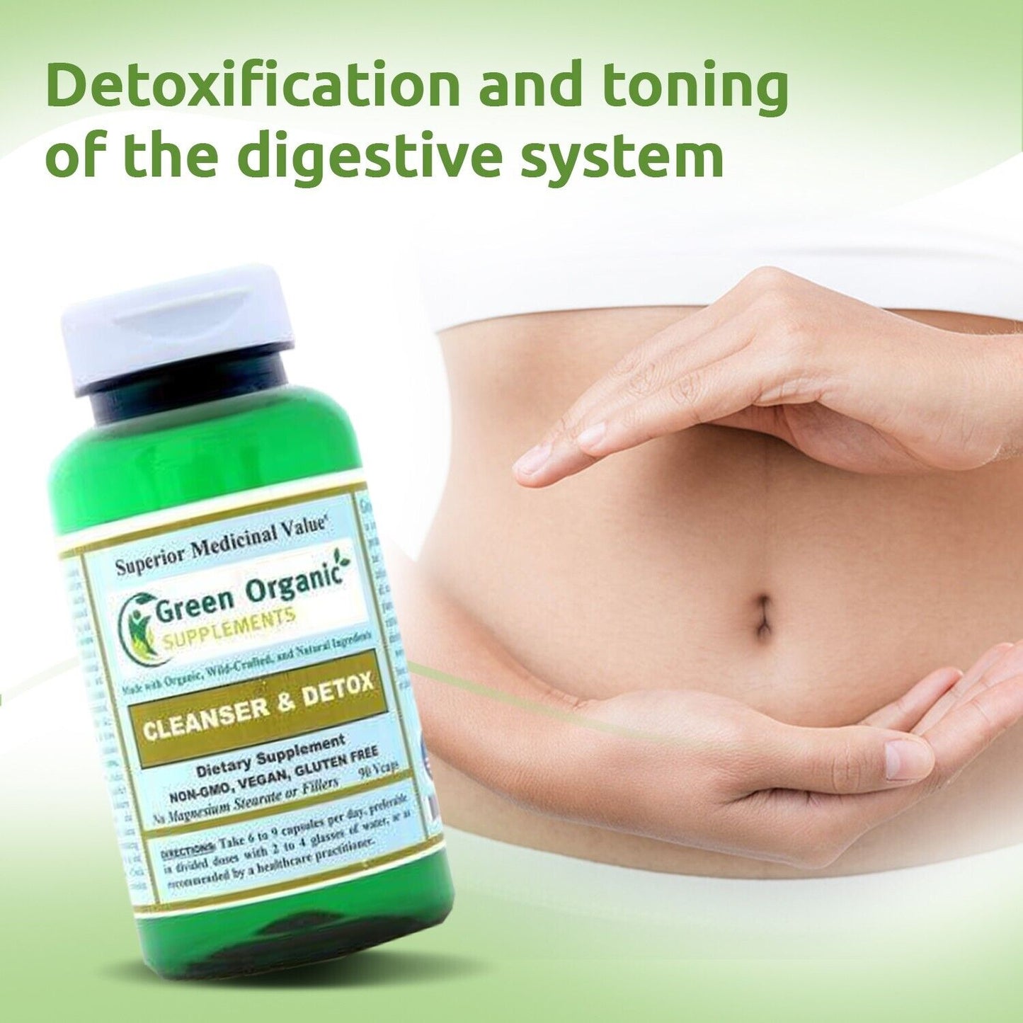 Green Organic Supplements' Cleanser and Detox