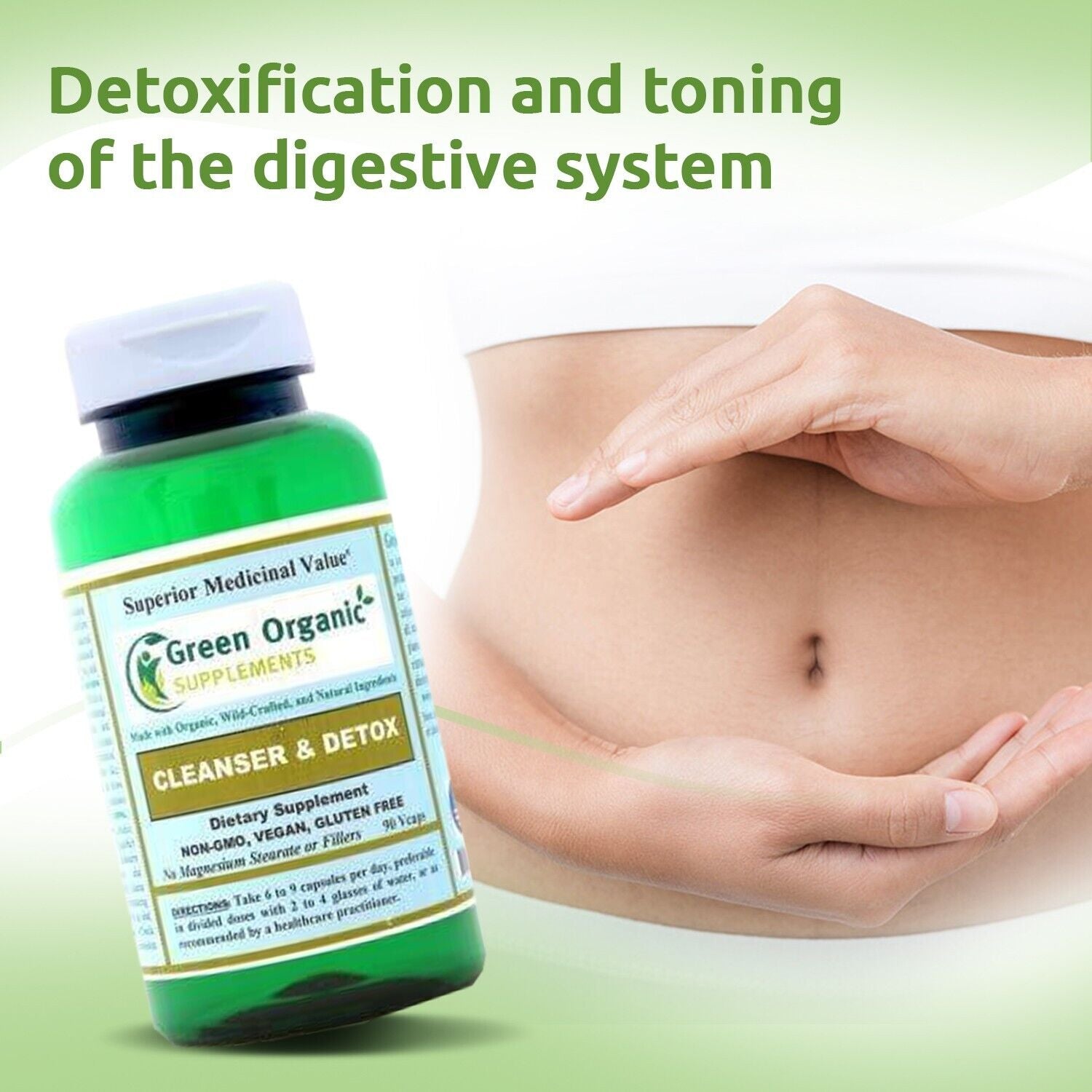 Green Organic Supplements' Cleanser and Detox