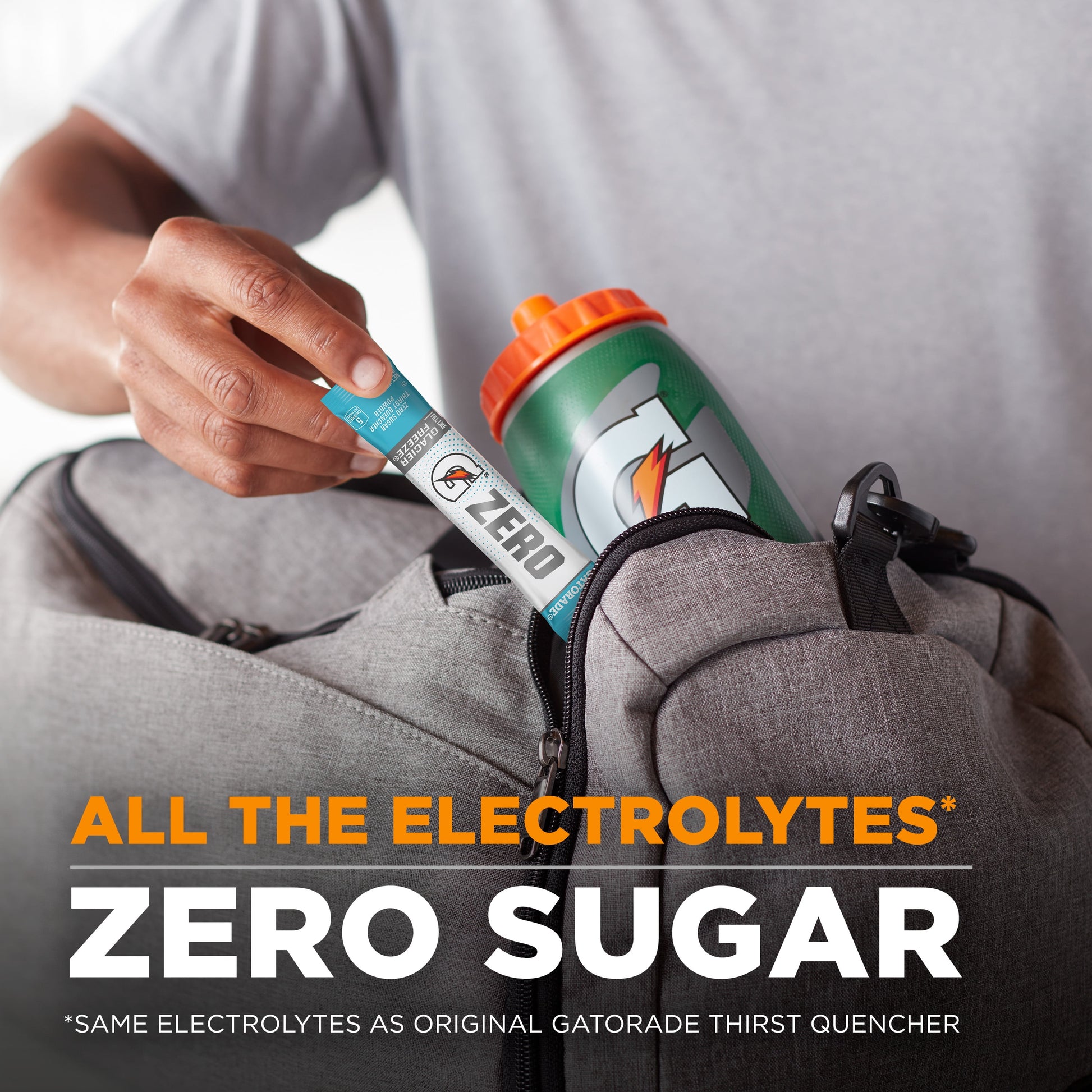 (12 Pack) (12 Pack)  G Zero Sports Drink Orange Flavoured, Powdered Energy Drink Mix, 0.9 Oz, 10 Count Packets