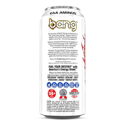 Energy Strawberry Blast, Sugar-Free Energy Drink, 16 Ounce (Pack of 24)