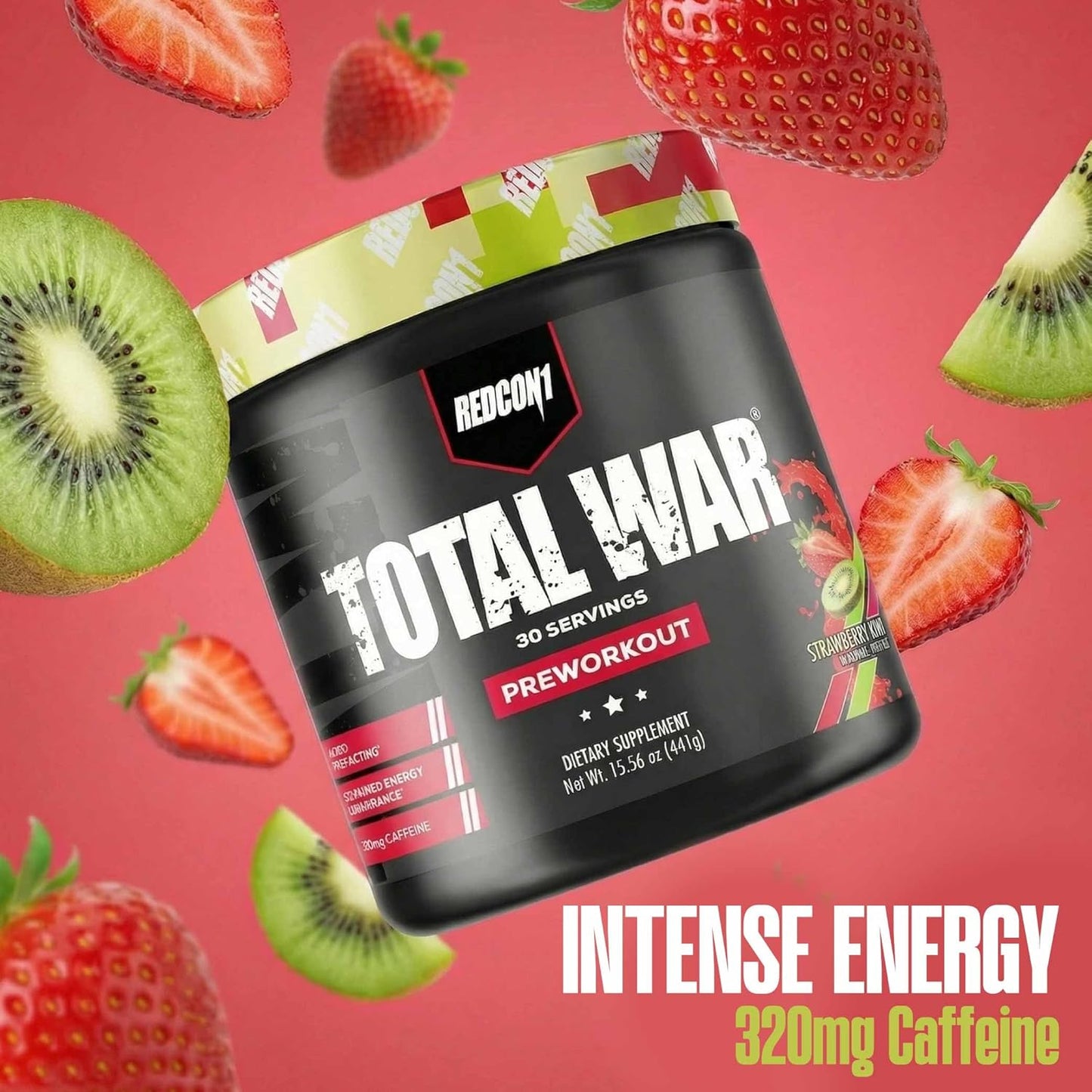 Total War Pre Workout Powder | Baja Bomb | 320Mg Caffeine + Citrulline Malate + Beta Alanine (30 Servings)