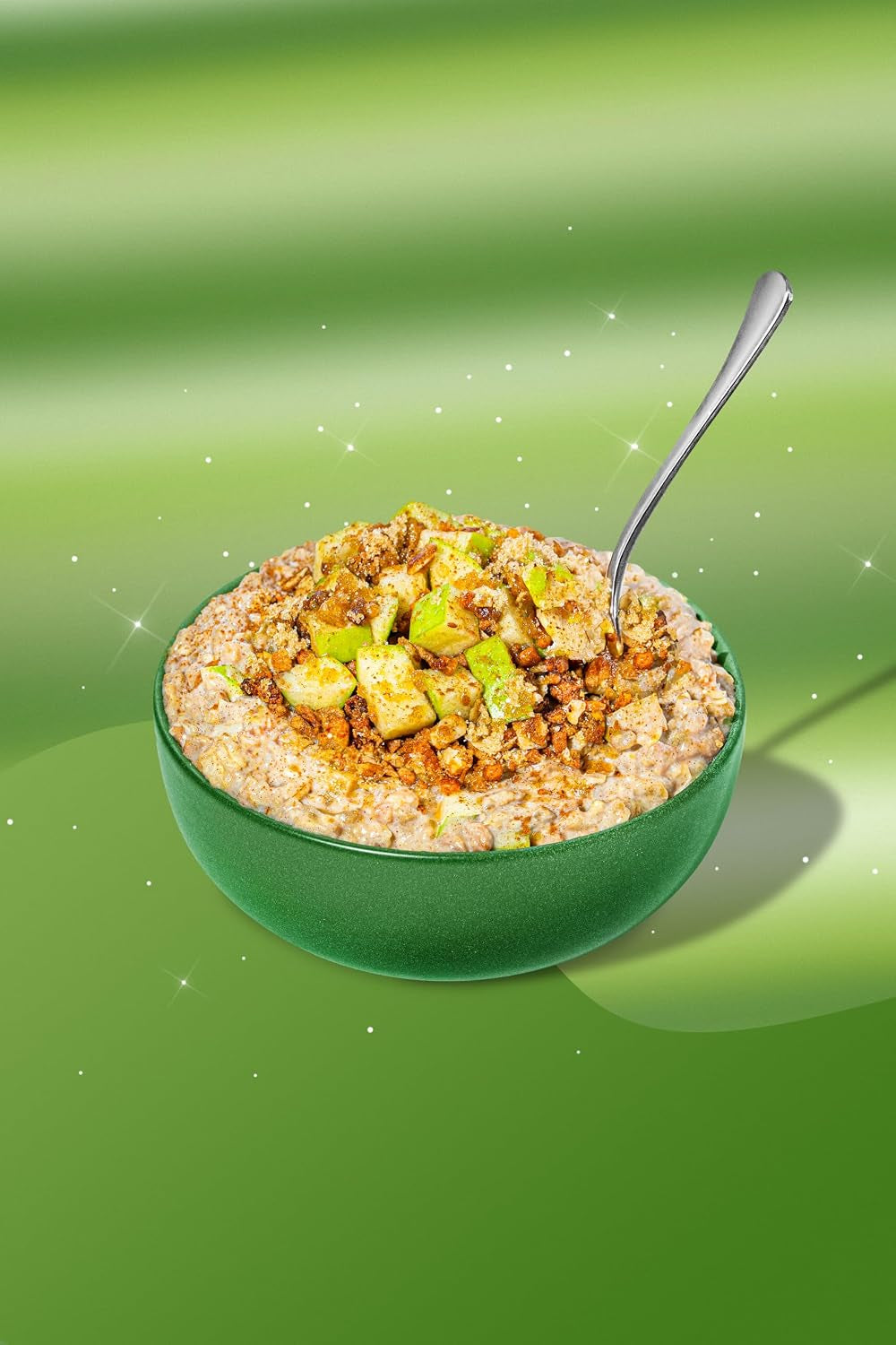 High Protein Oatmeal with 30G of Protein per Serving - Protein Packed Gluten Free Delicious Tasting High Protein Oats (Pack of 1, Apple Pie)