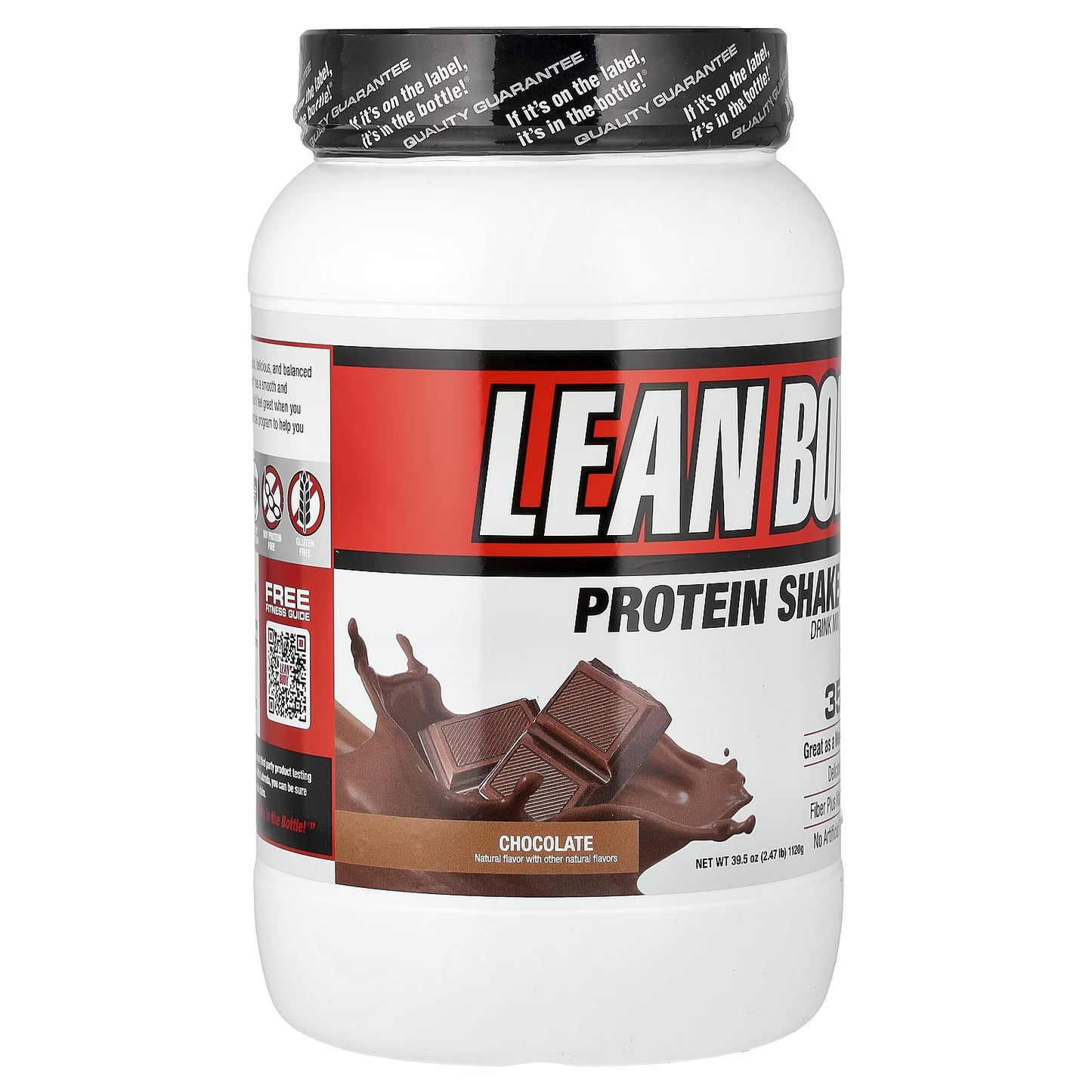 MRP Lean Body Protein Powder, Chocolate, 35G Protein, 2.47 Lb