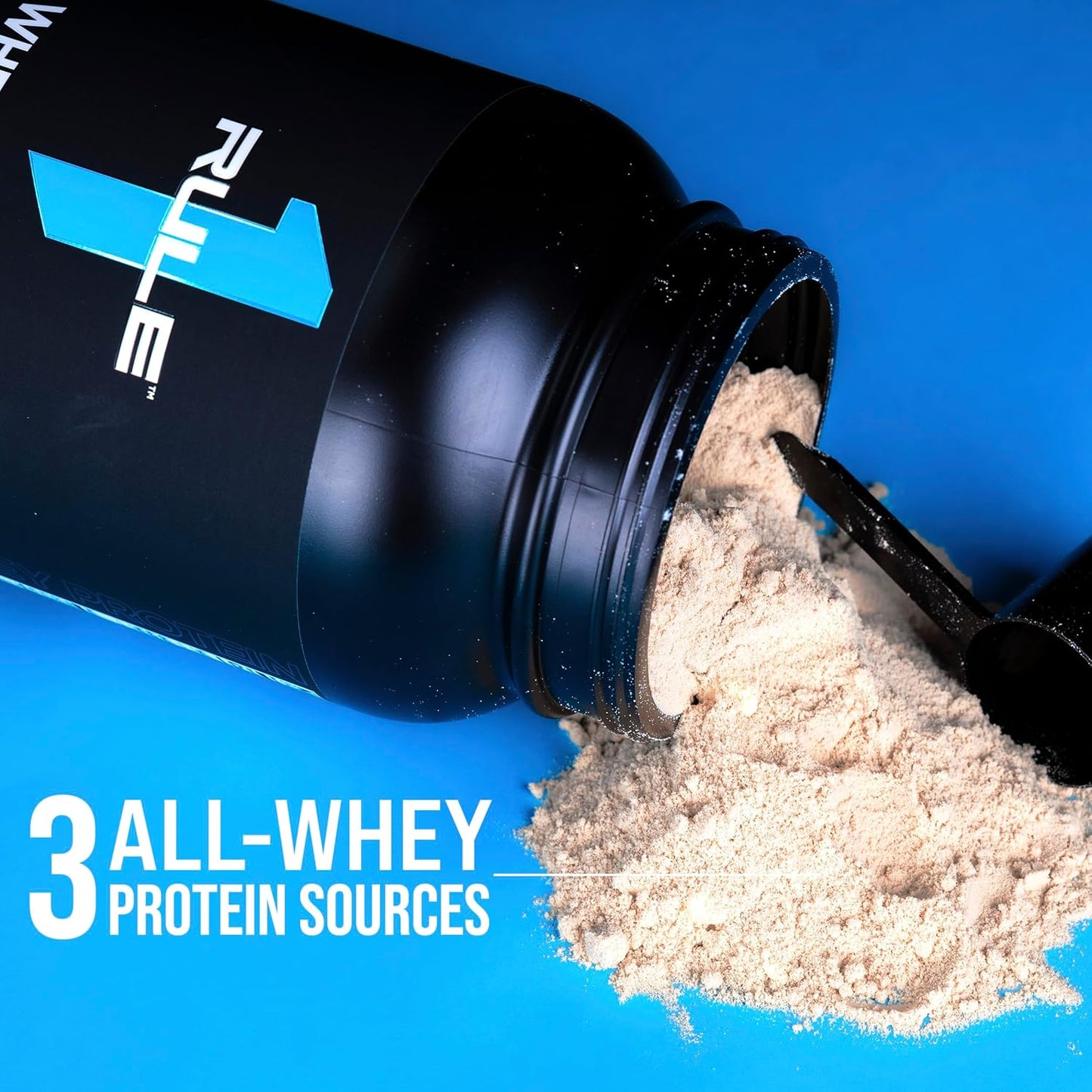 Whey Protein Powder, Banana Crème, 27 Servings | 24G Fast-Acting Protein from All-Whey Sources with Naturally Occurring Eaas & Bcaas for Workout Recovery or Anytime Use