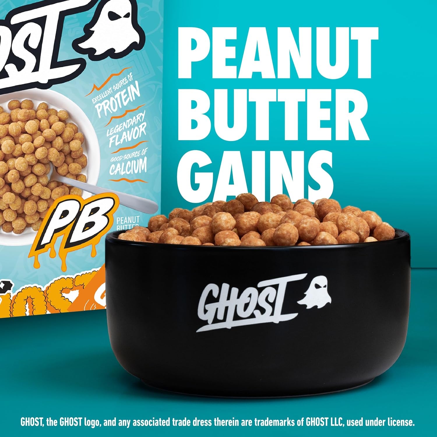 PROTEIN CEREAL, PEANUT BUTTER Flavor, 18G Protein, 10.8Oz
