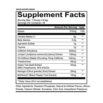 TOTAL WAR Preworkout