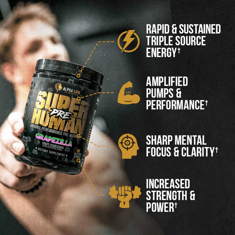 SUPERHUMAN® PRE-WORKOUT - Original Performance Pre-Workout†