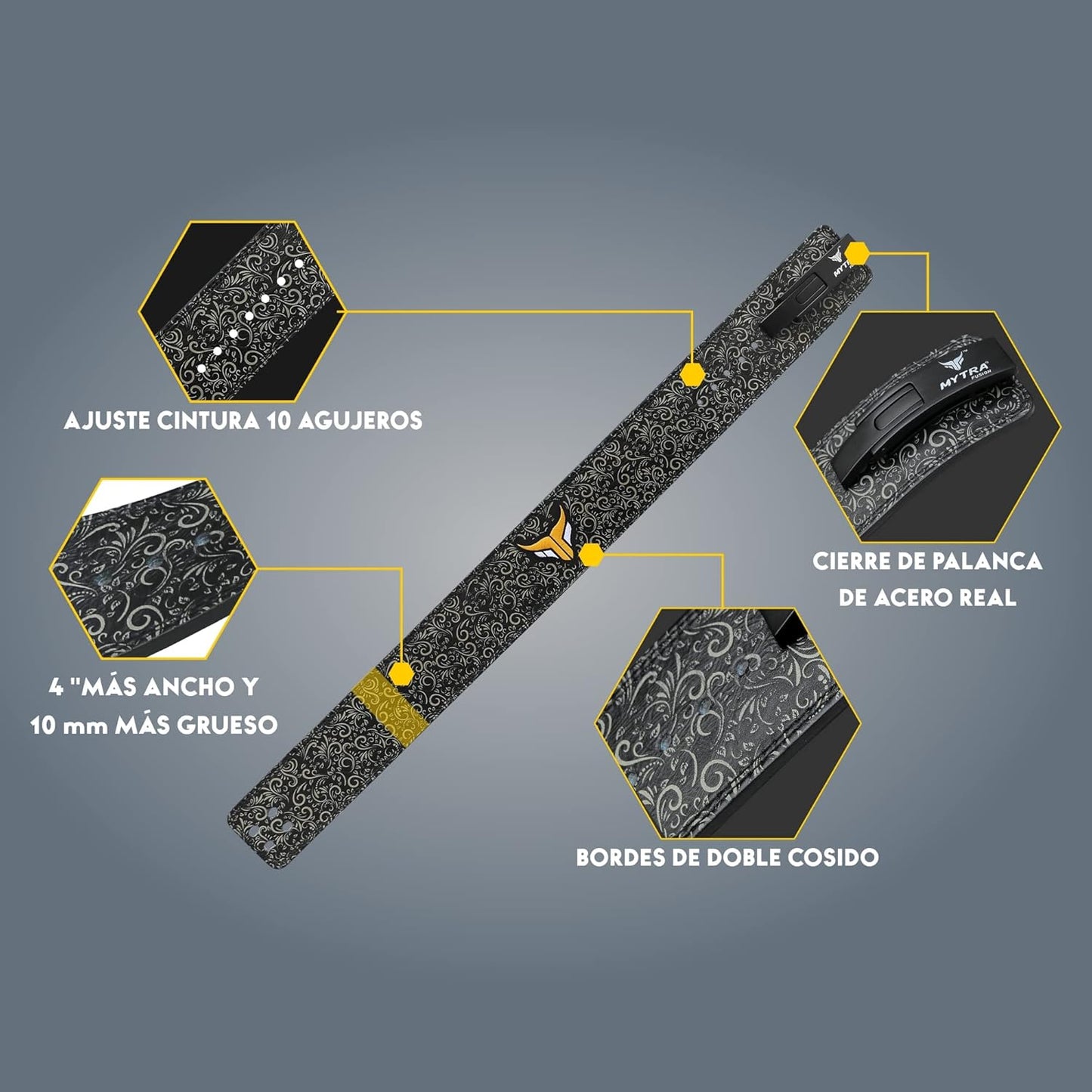 Gym Belt Whit Buckle Weight Lifting Belt for Gym, Fitness, Workout, Women & Men Weightlifting Belt
