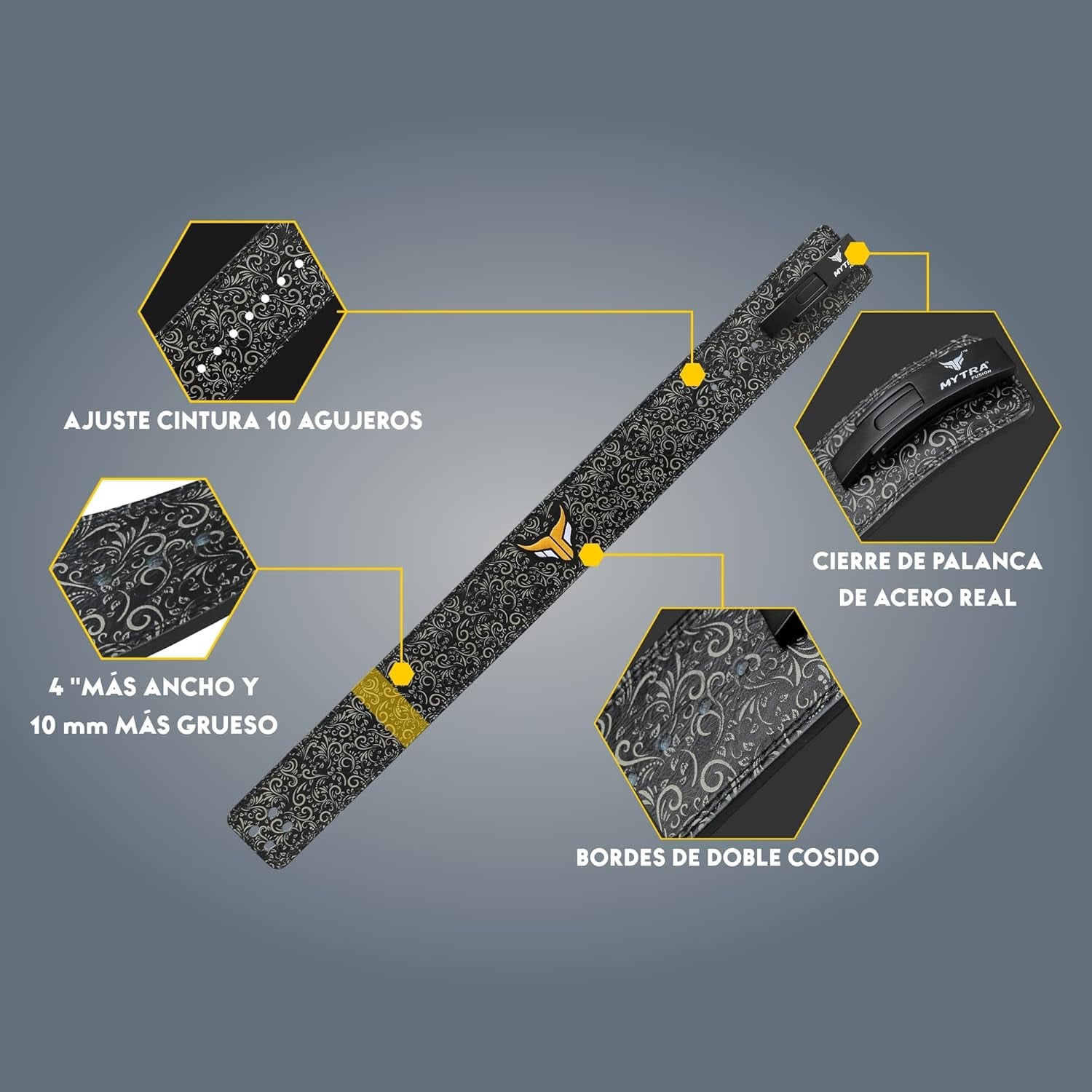 Gym Belt Whit Buckle Weight Lifting Belt for Gym, Fitness, Workout, Women & Men Weightlifting Belt