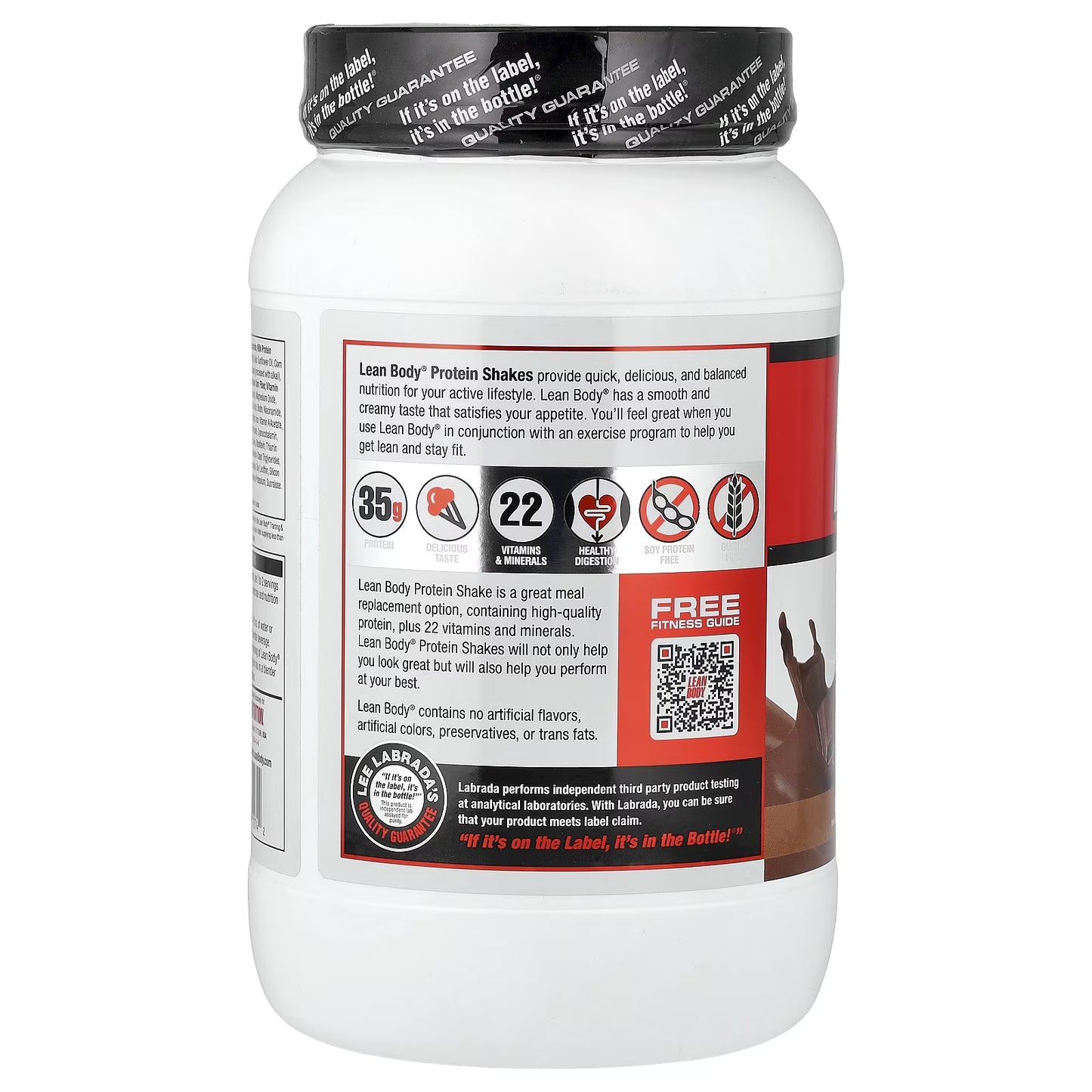 MRP Lean Body Protein Powder, Chocolate, 35G Protein, 2.47 Lb