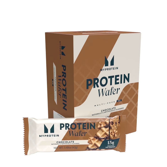 Protein Wafers, Chocolate, High Protein Bars 15G, 10 Pack