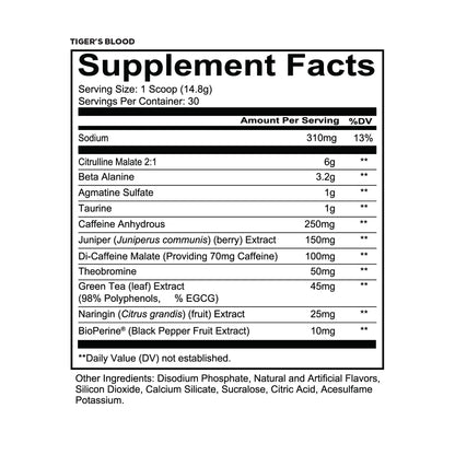 TOTAL WAR Preworkout