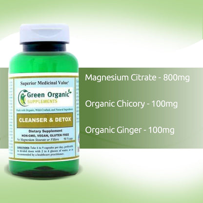 Green Organic Supplements' Cleanser and Detox