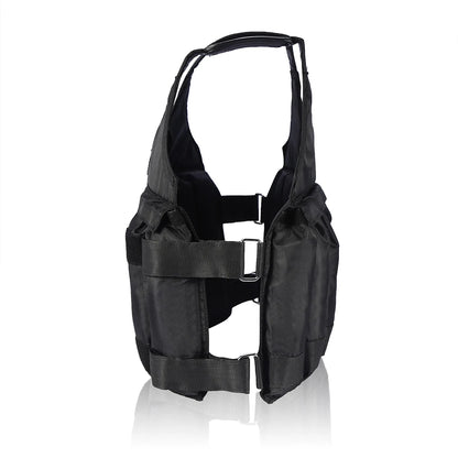 50Kg Fitness Sports Weighted Vest Adjustable Workout Exercise Training Weight Bearing Clothes Strength Physical Training