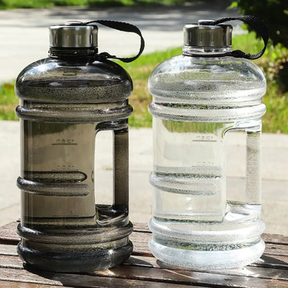 1Pc Gallon Bottle Water Bottle Portable Sports Drink Bottle Training Sports Workout Outdoor Gym Large Capacity Shaker Bottle