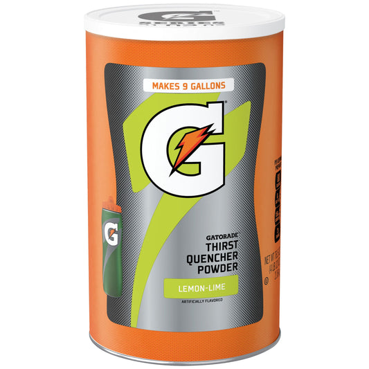 Thirst Quencher Lemon Lime Sports Drink Mix Powder, 76.5 Oz Canister
