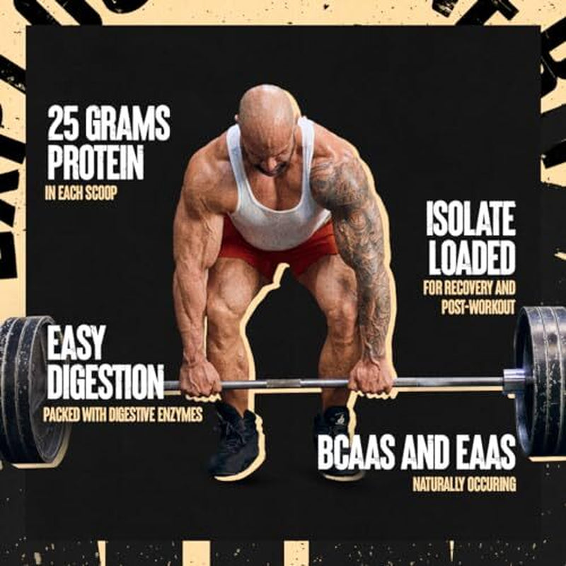 Chocolate Protein Supplement Powder 52 Servings 25G Protein per Scoop