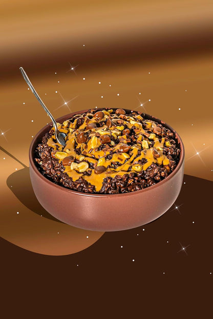 High Protein Oatmeal with 30G of Protein per Serving - Protein Packed Gluten Free Delicious Tasting High Protein Oats (Pack of 1, Nutty Chocolate)
