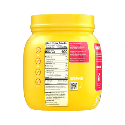 Seeq Clear Protein Powder - Strawberry Lemonade - Whey Protein Isolate - 15 Servings