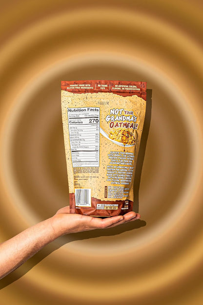 High Protein Oatmeal with 30G of Protein per Serving - Protein Packed Gluten Free Delicious Tasting High Protein Oats (Pack of 1, Maple Brown Sugar)