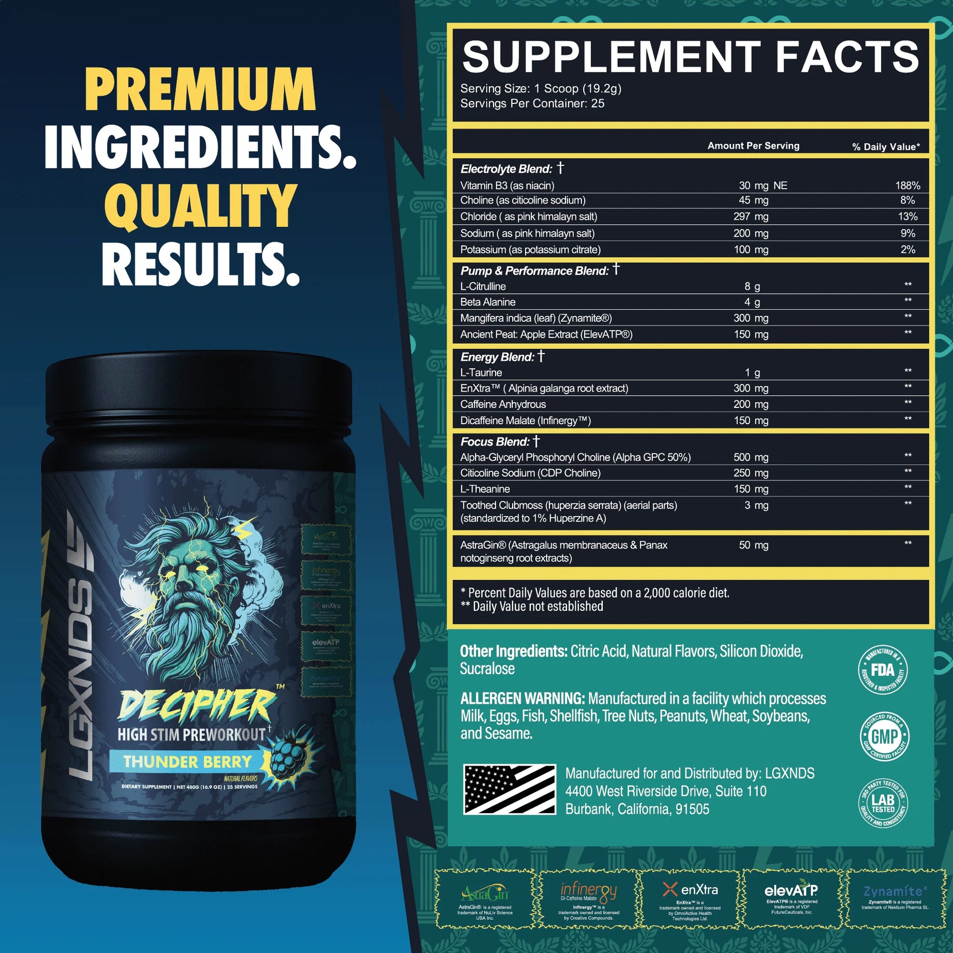 Decipher Preworkout