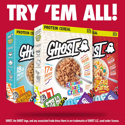 PROTEIN CEREAL, PEANUT BUTTER Flavor, 18G Protein, 10.8Oz