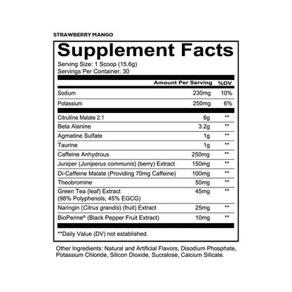 TOTAL WAR Preworkout