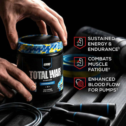 Total War Pre Workout Powder | Baja Bomb | 320Mg Caffeine + Citrulline Malate + Beta Alanine (30 Servings)