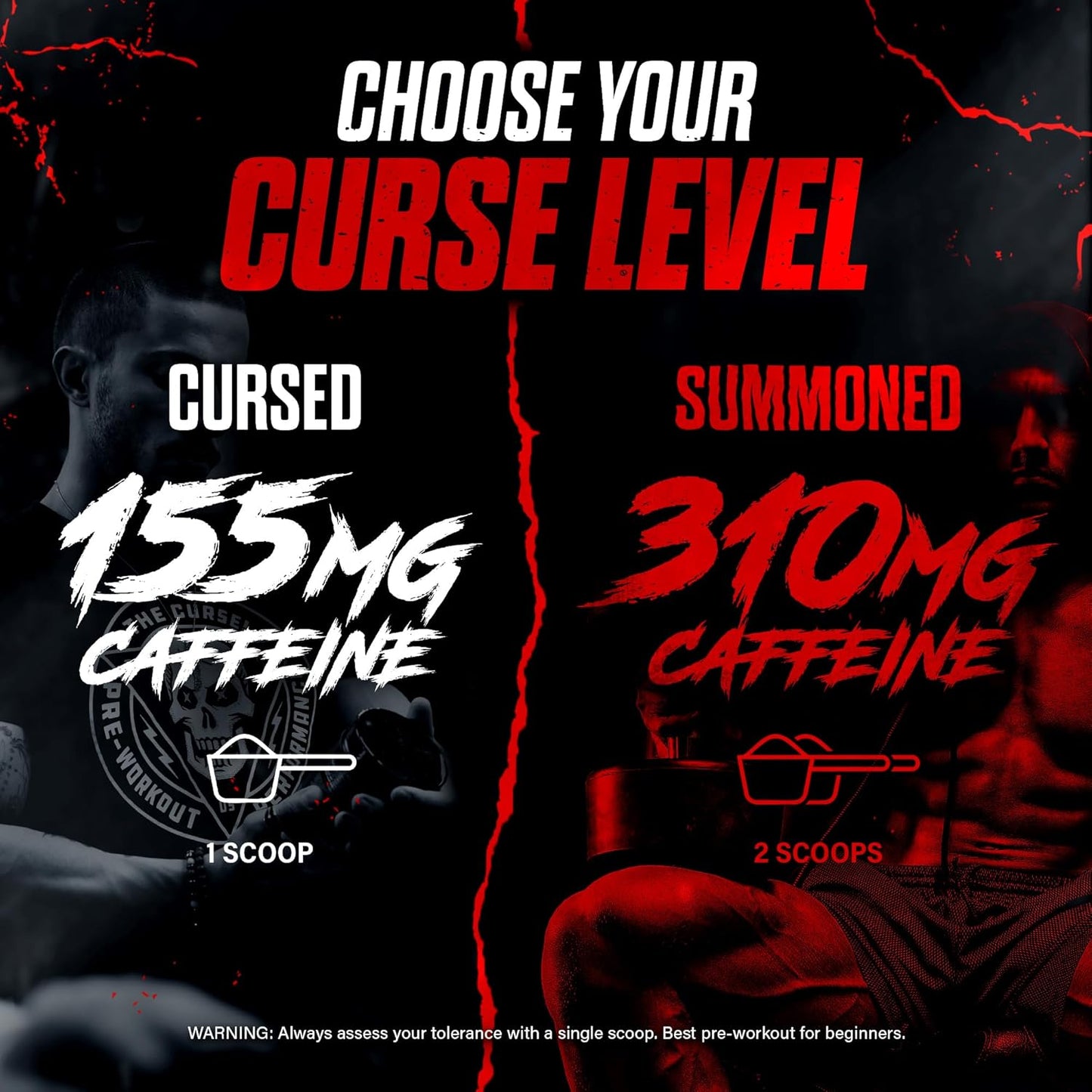 the Curse! Tropical Storm Pre Workout Powder with Creatine – Extreme Energy Preworkout for Men & Women – 50 Servings – L Citrulline, Beta Alanine & Caffeine for Pump, Strength & Focus
