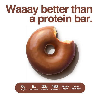 - Protein Donuts Chocolate Dipped 8.6Oz/4Ct