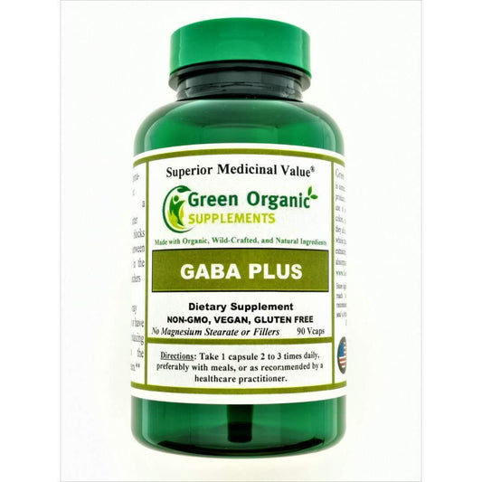 Green Organic Supplements GABA Plus