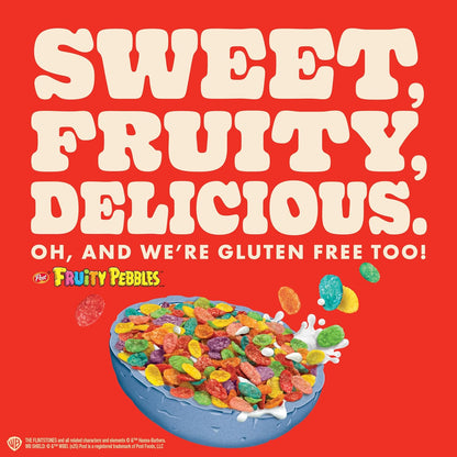 Pure Protein Fruity PEBBLES™ Protein Bars – 20G Protein, 3G Sugar, 190 Calories (4 Count) Low Sugar* High Protein Snack – Gluten Free - Perfect for a Healthy Snack.